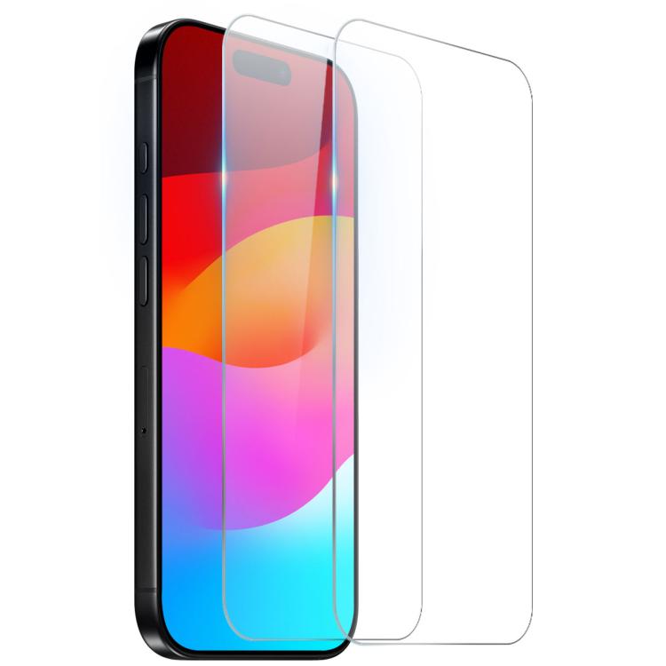 2개입 NORTHJO A++ 0.3mm 2.5D 화면 강화유리 필름, 아이폰 17 Pro Max용, 아이폰 17 Pro용, 아이폰 17용, 아이폰 Air용