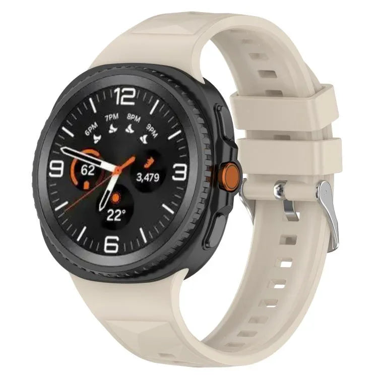 Ice Crystal Texture Silicone Watch Band, For Samsung Galaxy Watch8 / Watch8 Classic