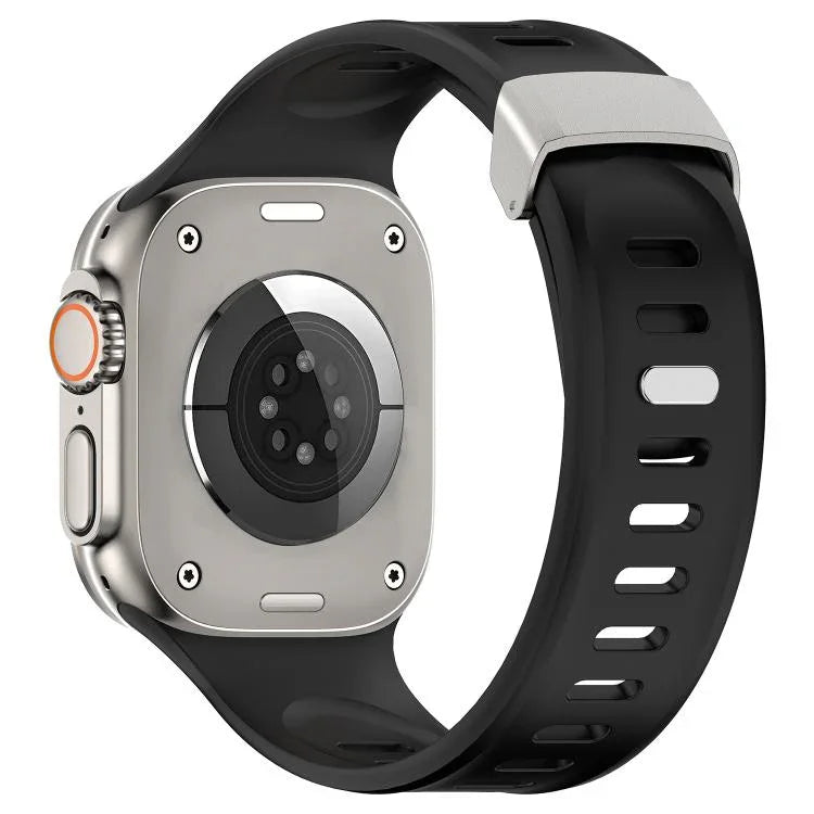 Explorer Silicone Watch Band, For Apple Watch 46mm / 49mm / 45mm / 44mm