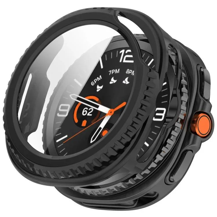 Tempered Film Integrated PC Watch Cover, For Samsung Galaxy Watch8 Classic 46mm, For Samsung Galaxy Watch 8 44mm, For Samsung Galaxy Watch 8 40mm