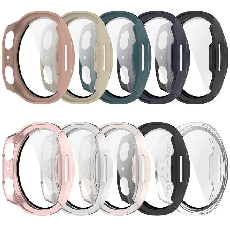 Tempered Film Integrated PC Watch Cover, For Samsung Galaxy Watch8 Classic 46mm, For Samsung Galaxy Watch 8 44mm, For Samsung Galaxy Watch 8 40mm