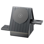 G68 15W Desktop Magnetic Charging Dock 3 in 1 Wireless Charger for Watch / Phone / Earbuds, G68