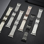팔각형 스테인리스 스틸 시계, 애플 워치 46mm / 49mm / 45mm / 44mm용