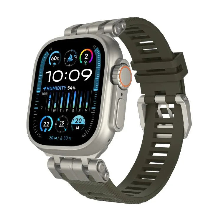 H016 기능성 시리즈 트윌 텍스처 TPU 시계줄, 애플 워치 46mm / 49mm / 45mm / 44mm용