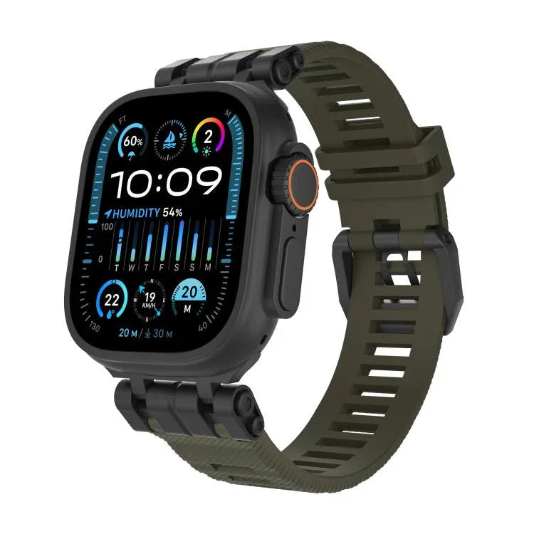 H016 기능성 시리즈 트윌 텍스처 TPU 시계줄, 애플 워치 46mm / 49mm / 45mm / 44mm용