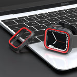 투톤 하프 랩 PC 보호 케이스, 애플 워치 44mm / 45mm용, 애플 워치 울트라 49mm용