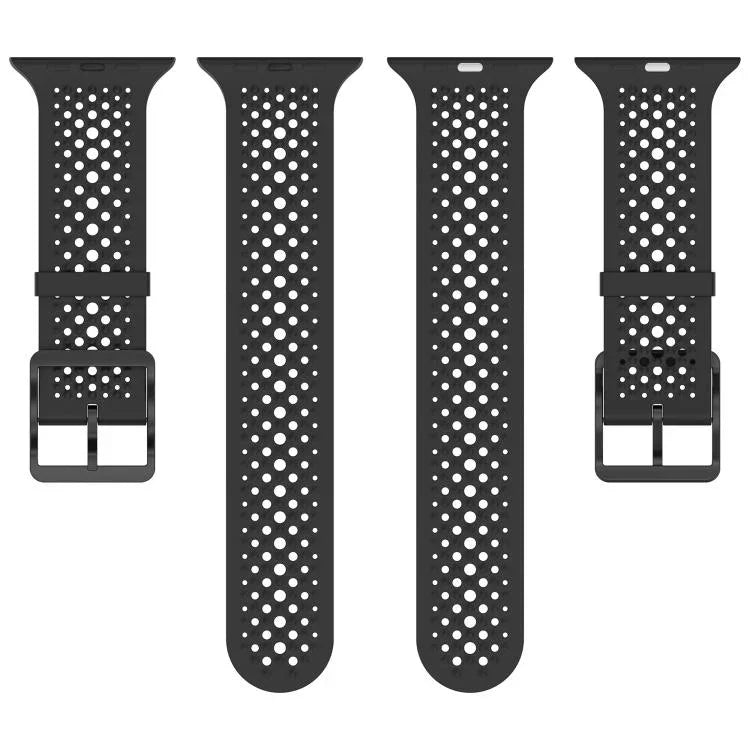 통기성 구멍 실리콘 시계줄, 애플 워치 46mm / 49mm / 45mm / 44mm용