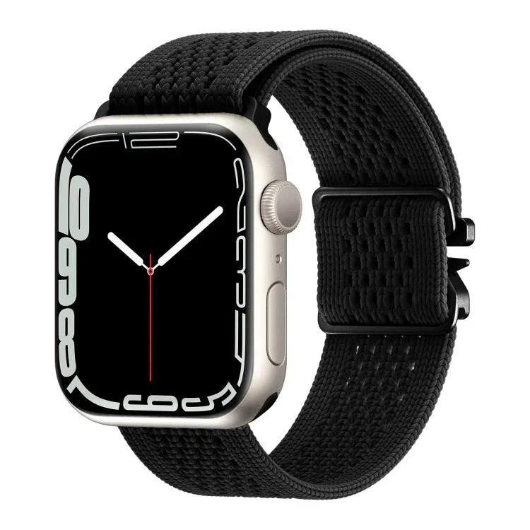 낙하산 버클 니트 나일론 시계줄, 애플 워치 46mm / 49mm / 45mm / 44mm용, 애플 워치 42mm / 41mm / 40mm / 38mm용