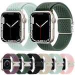 낙하산 버클 니트 나일론 시계줄, 애플 워치 46mm / 49mm / 45mm / 44mm용, 애플 워치 42mm / 41mm / 40mm / 38mm용