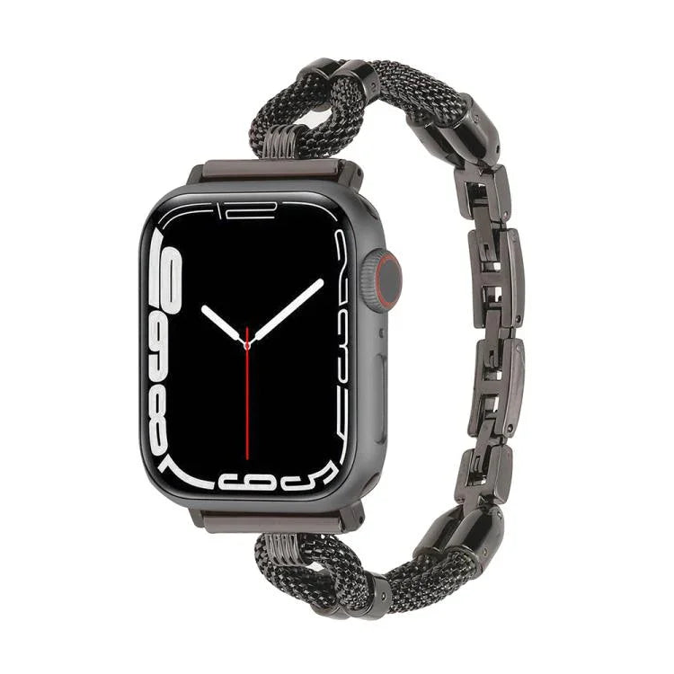구리 체인 메탈 시계줄, 애플 워치 46mm / 49mm / 45mm / 44mm용, 애플 워치 42mm / 41mm / 40mm / 38mm용
