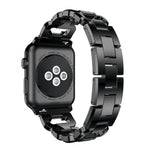 스퀘어 다이아몬드 아연 합금 시계줄, 애플 워치 46mm / 49mm / 45mm / 44mm용, 애플 워치 42mm / 41mm / 40mm / 38mm용