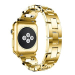 스퀘어 다이아몬드 아연 합금 시계줄, 애플 워치 46mm / 49mm / 45mm / 44mm용, 애플 워치 42mm / 41mm / 40mm / 38mm용