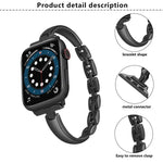메탈 팔찌 아연 합금 시계줄, 애플 워치 46mm / 49mm / 45mm / 44mm용, 애플 워치 42mm / 41mm / 40mm / 38mm용