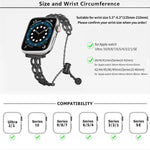 더블 링 체인 아연 합금 시계줄, 애플 워치 46mm / 49mm / 45mm / 44mm용, 애플 워치 42mm / 41mm / 40mm / 38mm용
