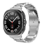 세 개 비즈 스테인리스 스틸 시계 밴드, Samsung Galaxy Watch Ultra 47mm / Ultra 2025용
