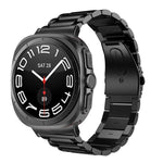 세 개 비즈 스테인리스 스틸 시계 밴드, Samsung Galaxy Watch Ultra 47mm / Ultra 2025용