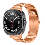 세 개 비즈 스테인리스 스틸 시계 밴드, Samsung Galaxy Watch Ultra 47mm / Ultra 2025용