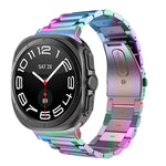 세 개 비즈 스테인리스 스틸 시계 밴드, Samsung Galaxy Watch Ultra 47mm / Ultra 2025용