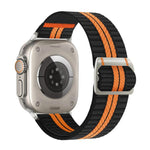 워치맨 기계식 버클 나일론 시계줄, 애플 워치 46mm / 49mm / 45mm / 44mm용, 애플 워치 42mm / 41mm / 40mm / 38mm용