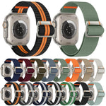 워치맨 기계식 버클 나일론 시계줄, 애플 워치 46mm / 49mm / 45mm / 44mm용, 애플 워치 42mm / 41mm / 40mm / 38mm용