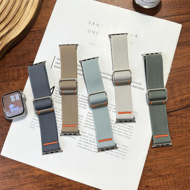 워치맨 기계식 버클 나일론 시계줄, 애플 워치 46mm / 49mm / 45mm / 44mm용, 애플 워치 42mm / 41mm / 40mm / 38mm용