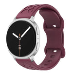 Concave Leopard Butterfly Buckle Silicone Watch Band, For Samsung Galaxy Watch8 / Watch8 Classic