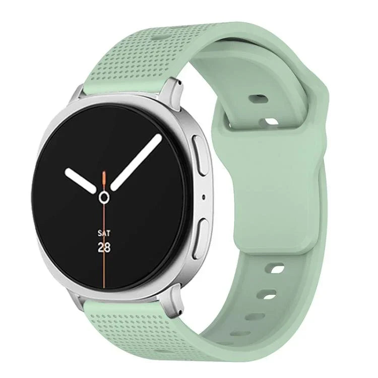 Round Dots Stud Buckle Silicone Watch Band, For Samsung Galaxy Watch8 / Watch8 Classic