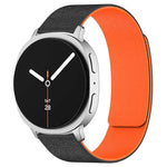 Cloud Wood Grain Magnetic Silicone Watch Band, For Samsung Galaxy Watch8 / Watch8 Classic