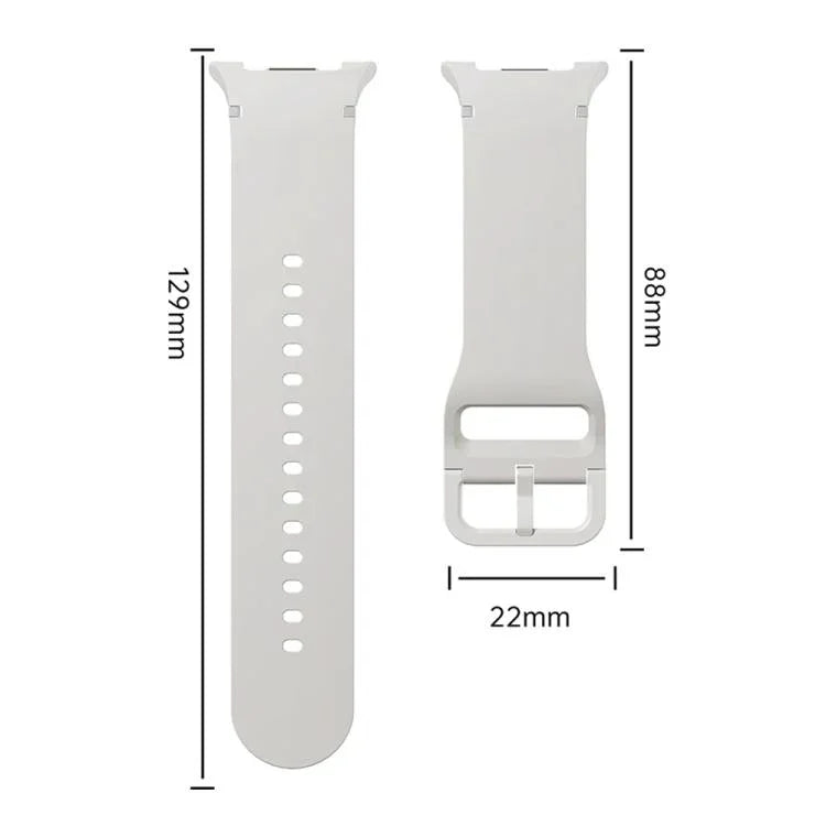 Rhombic Texture Bezel and Solid Color Stitched Silicone Watch Band, For Samsung Galaxy Watch8 44mm, For Samsung Galaxy Watch8 40mm