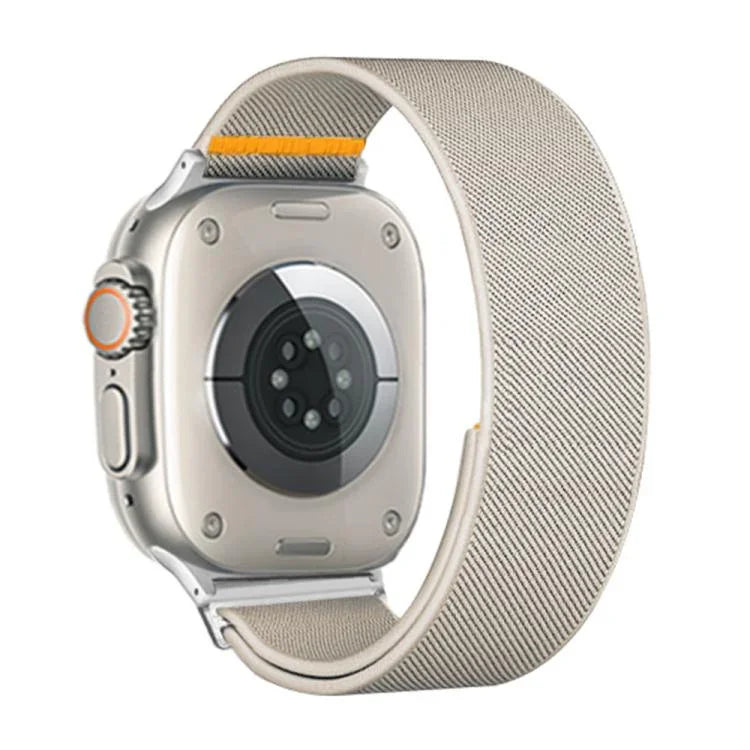 조절 가능한 단일 루프 탄성 나일론 시계줄, Apple Watch 46mm / 49mm / 45mm / 44mm용, Apple Watch 42mm / 41mm / 40mm / 38mm용