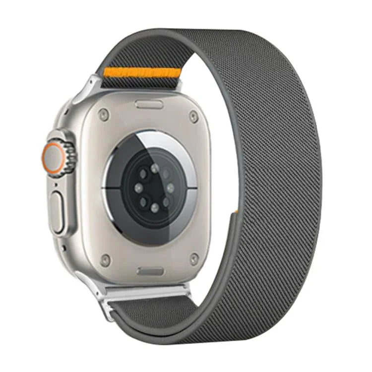 조절 가능한 단일 루프 탄성 나일론 시계줄, Apple Watch 46mm / 49mm / 45mm / 44mm용, Apple Watch 42mm / 41mm / 40mm / 38mm용