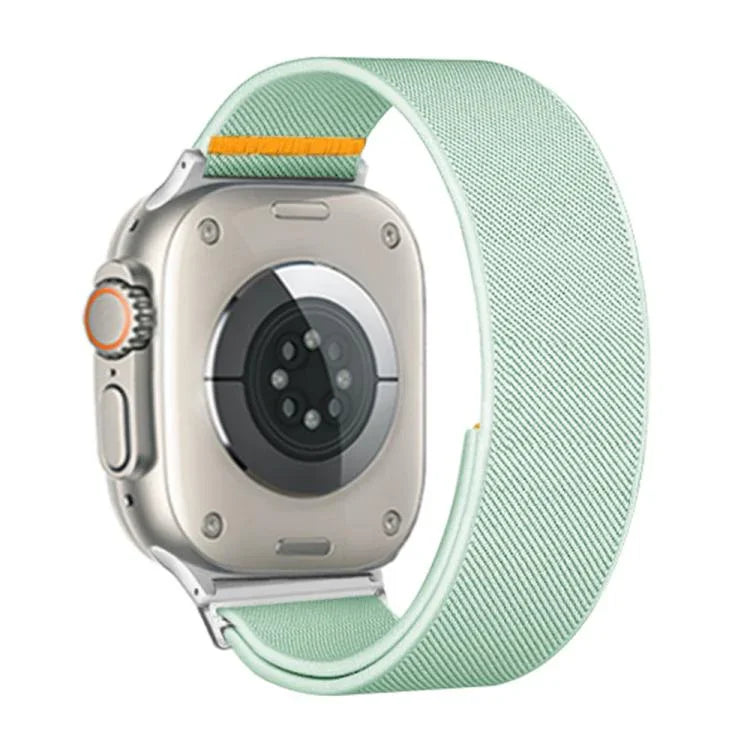조절 가능한 단일 루프 탄성 나일론 시계줄, Apple Watch 46mm / 49mm / 45mm / 44mm용, Apple Watch 42mm / 41mm / 40mm / 38mm용