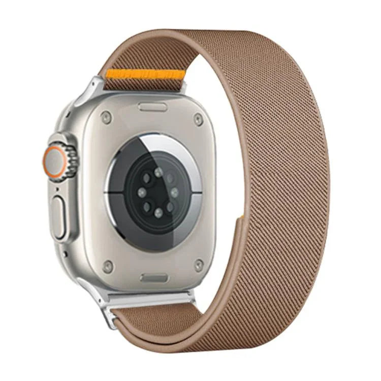조절 가능한 단일 루프 탄성 나일론 시계줄, Apple Watch 46mm / 49mm / 45mm / 44mm용, Apple Watch 42mm / 41mm / 40mm / 38mm용