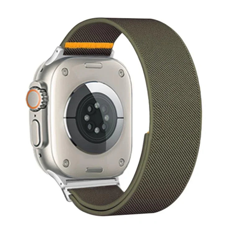 조절 가능한 단일 루프 탄성 나일론 시계줄, Apple Watch 46mm / 49mm / 45mm / 44mm용, Apple Watch 42mm / 41mm / 40mm / 38mm용