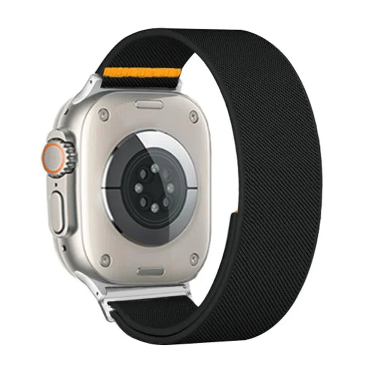 조절 가능한 단일 루프 탄성 나일론 시계줄, Apple Watch 46mm / 49mm / 45mm / 44mm용, Apple Watch 42mm / 41mm / 40mm / 38mm용