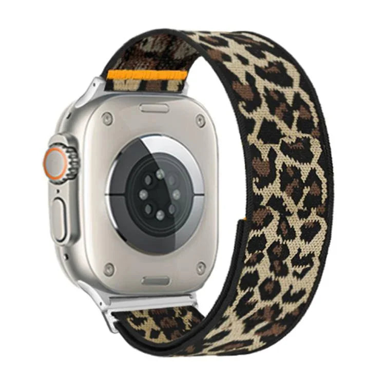 조절 가능한 단일 루프 탄성 나일론 시계줄, Apple Watch 46mm / 49mm / 45mm / 44mm용, Apple Watch 42mm / 41mm / 40mm / 38mm용