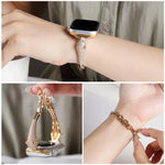 구리 인레이 지르콘 표범 머리 시계줄, 애플 워치 46mm / 49mm / 45mm / 44mm용, 애플 워치 42mm / 41mm / 40mm / 38mm용