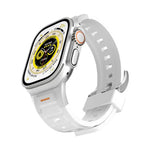 파이오니어 메탈 조인트 컬러풀 실리콘 시계줄, 애플 워치 46mm / 49mm / 45mm / 44mm용, 애플 워치 42mm / 41mm / 40mm / 38mm용