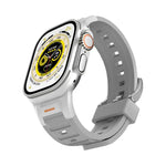 파이오니어 메탈 조인트 컬러풀 실리콘 시계줄, 애플 워치 46mm / 49mm / 45mm / 44mm용, 애플 워치 42mm / 41mm / 40mm / 38mm용
