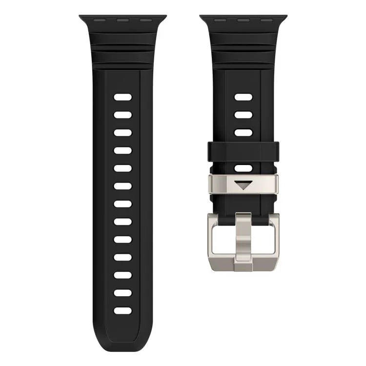 록-피크 실리콘 시계줄, 애플 워치 46mm / 49mm / 45mm / 44mm용