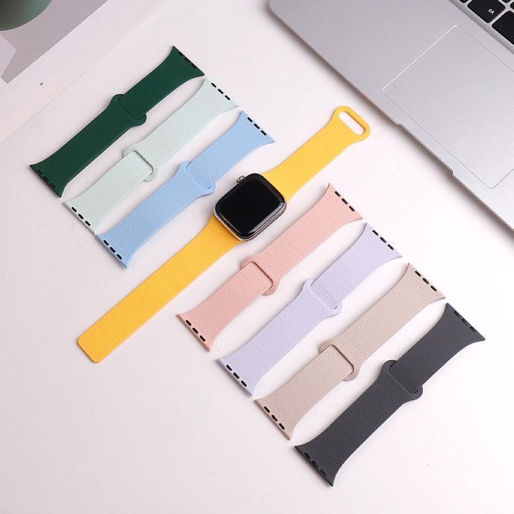 리치 패턴 마그네틱 루프 실리콘 시계줄, 애플 워치 46mm / 49mm / 45mm / 44mm용, 애플 워치 42mm / 41mm / 40mm / 38mm용