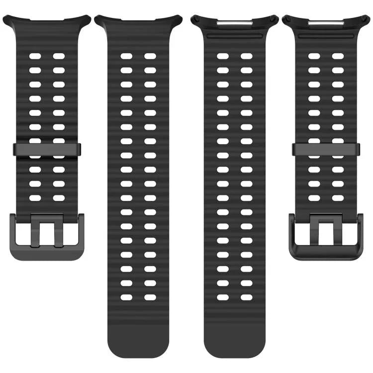 실리콘 시계 커버 마린 듀얼 버클 실리콘 시계 밴드, 삼성 갤럭시 워치 47mm / 울트라 2025용