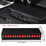 B075 4 입력 4 출력 파워 앰프 스피커 선택기 스위처, 채널당 300W 음질 무손실, B075