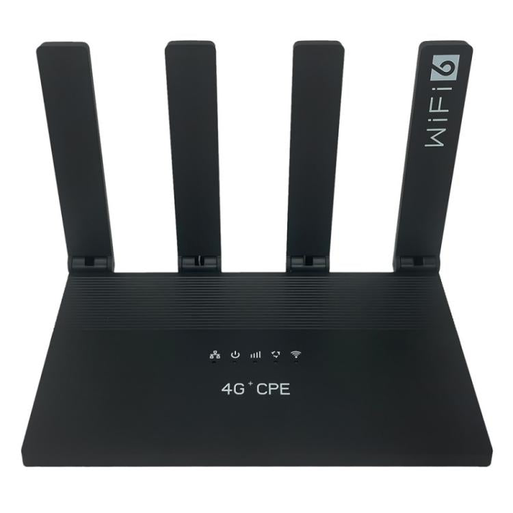 WR800 WiFi 라우터 4 LAN 포트 600Mbps WiFi 6 무선 모뎀 SIM 카드 슬롯 포함 4G LTE, 미국 플러그, 유럽 플러그