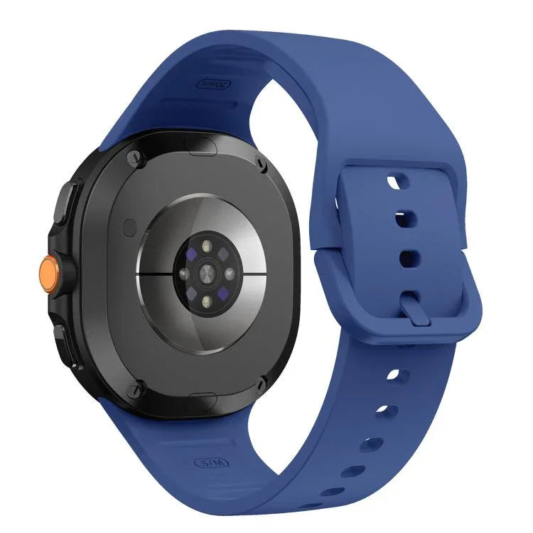플랫 단색 실리콘 시계 밴드, 삼성 갤럭시 워치8 / 워치8 클래식용
