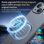 플레인 가죽 MagSafe 충격 방지 휴대폰 케이스, 아이폰 15용, 아이폰 14 플러스용, 아이폰 14용, 아이폰 14 프로용, 아이폰 14 프로 맥스용, 아이폰 13 프로 맥스용, 아이폰 13 프로용, 아이폰 13용