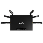 ED128-L 300Mbps 무선 WiFi 가정용 사무실 SIM 카드 미국 버전 4G LTE 산업용 라우터, US 플러그, EU 플러그