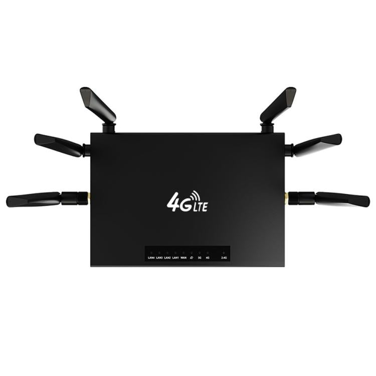ED128-L 300Mbps 무선 WiFi 가정용 사무실 SIM 카드 미국 버전 4G LTE 산업용 라우터, US 플러그, EU 플러그