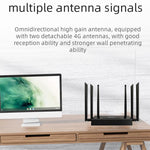 ED128-L 300Mbps 무선 WiFi 가정용 사무실 SIM 카드 미국 버전 4G LTE 산업용 라우터, US 플러그, EU 플러그