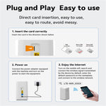 CPF101-L SIM 카드 핫스팟 WiFi 32대 지원 미국 버전 4G LTE 무선 라우터, US 플러그, EU 플러그